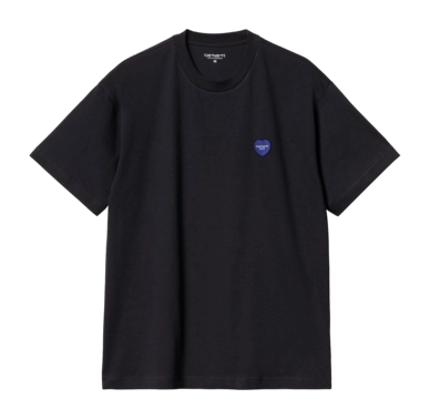 T-shirt Carhartt WIP Unisexe S/S Heart Patch T-shirt Dark Navy
