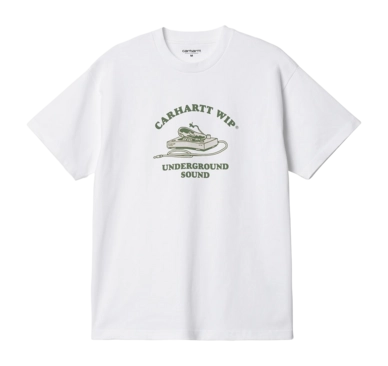 T-Shirt Carhartt WIP Unisexe S/S Underground Sound T-Shirt White