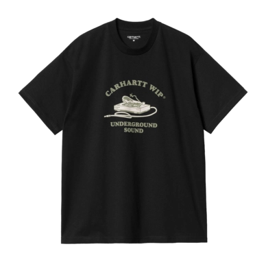 T-Shirt Carhartt WIP Unisexe S/S Underground Sound T-Shirt Black