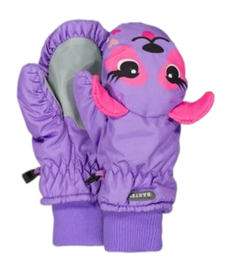 Handschoen Barts Kids Nylon Mitts 3D Lilac