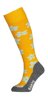 Chaussettes de Ski Barts Enfants Skisock Flower Yellow