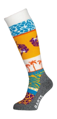 Chaussettes de Ski Barts Enfans Skisock Jungle Fever White