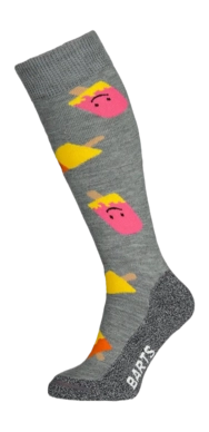 Chaussettes de Ski Barts Enfant Skisock Popsicle Heather Grey