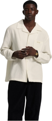 Chemise Bram's Fruit Hommes Tissu Fruit LS Blanc