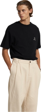 T-Shirt Bram's Fruit Lemon Outline Logo Tee Herren Black