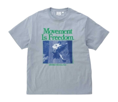 Gramicci Men Movement Tee White T-Shirt