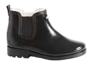 Bottes de Pluie Aigle Femme Carville Fur 2 Black