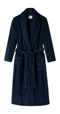 Badjas Schiesser Women 178410 Dark Blue