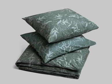 Dekbedovertrek Yumeko Olive Leaf Percal