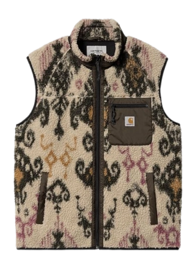 Gilet Carhartt WIP Unisexe Prentis Vest Liner Baru Jacquard Wall Cypress