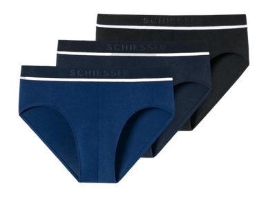 Unterwäsche Schiesser 179571 95/5 Organic Herren Assorted 2 (3er-Pack)