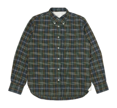 Chemise Universal Works Homme Daybrook Green