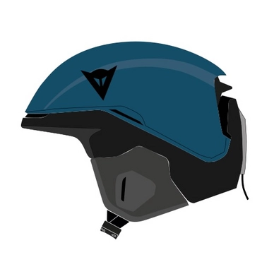 Casque de Ski Dainese Unisex Nucleo Ski Helmet Petrol Blue