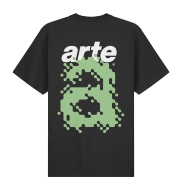 T-Shirt Arte Antwerp Homme Tommy Back Pixel Black