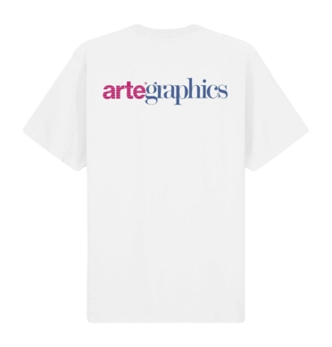 T-Shirt Arte Antwerp Homme Tommy Back Graphic White