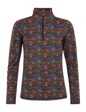 Pull de Ski Protest Women PRTGRENADA 1/4 Zip Top Horizon Blue