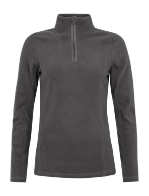 Pull de Ski Protest Women MUTEZ 1/4 Zip Top Shadow Grey