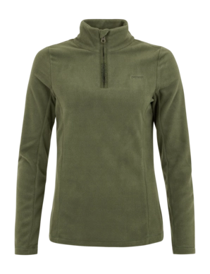 Skipully Protest Women MUTEZ 1/4 Zip Top Botanic Green