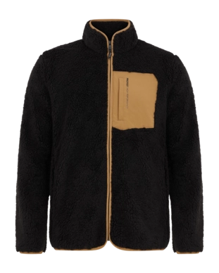 Vest Protest Men PRTTAVE Full Zip Top True Black