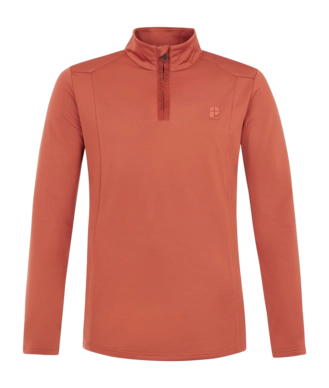 Skipullover Protest WILL 1/4 Zip Top Herren Brick Orange