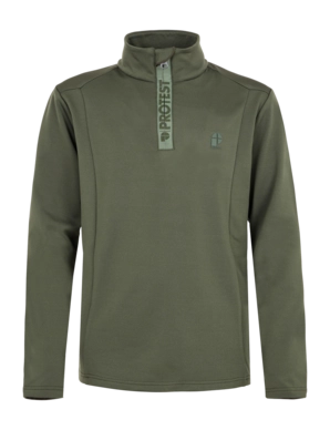 Skipullover Protest WILLOWY JR 1/4 Zip Top Jungen Thyme