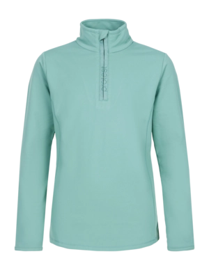 Pull de Ski Protest Girls FABRIZOY JR 1/4 Zip Top Crocodile Green