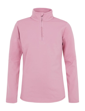 Ski Sweatshirt Protest Girls FABRIZOY JR 1/4 Zip Top Cameo Pink