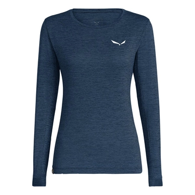 Longsleeve Salewa Women Puez Melange Dry W L/S Tee Navy Blazer Melange