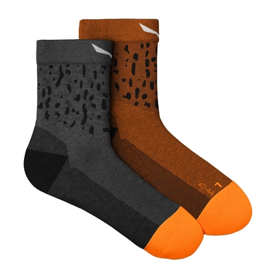 Sok Salewa Men Mountain Trainer Sal. Am M Qrt Sock Medium Grey Melange 4170 4570