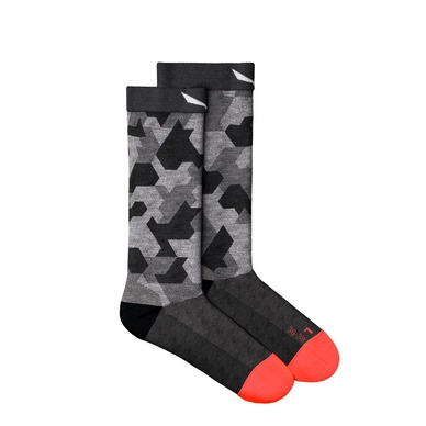 Sok Salewa Women Pedroc Camo Am W Crew Sock Black Out 6080