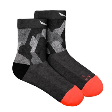 Sok Salewa Women Pedroc Camo Am W Qrt Sock Black Out 6080