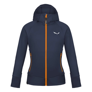 Vest Salewa Kids Puez Polarlite K Hooded Jacket Navy Blazer 4570