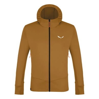 Gilet Salewa Homme Puez Polarlite M Hooded Jacket Golden Brown 0910
