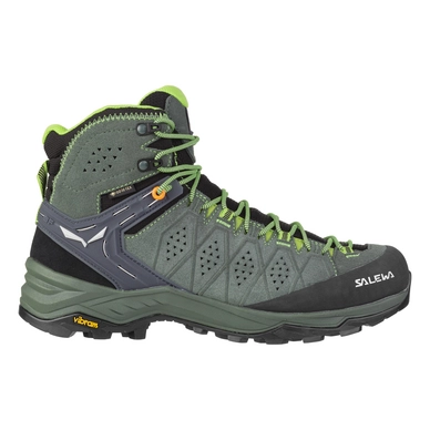 Wandelschoen Salewa Men MS Alp Trainer 2 Mid GTX Raw Green Pale Frog