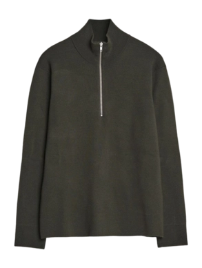 Pull Demi-Zip NN07 Homme Harald Dark Army