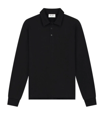 Polo Olaf Hussein Homme Heavy Jersey Black