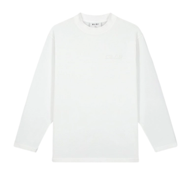 Longsleeve Olaf Hussein Men Heavyweight Studio Optical White