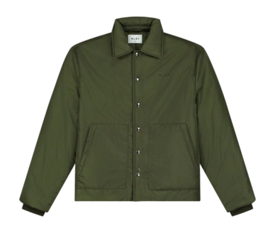 Jacket Olaf Hussein Men Padded Coach Olive Green