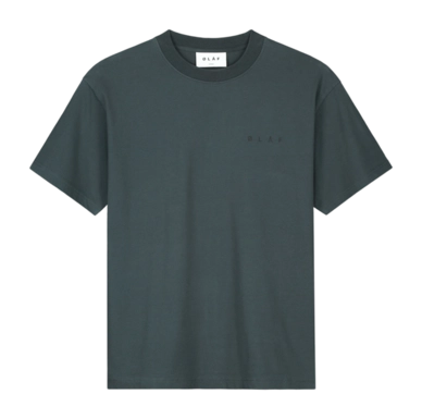 Tee Olaf Hussein Men Blur Face Slate Grey