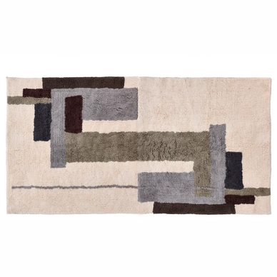 Vloerkleed Villa Collection Laerk Grey / Offwhite (300 x 200 cm)