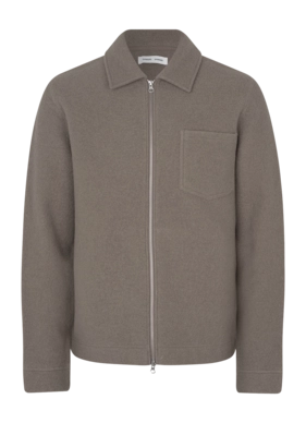 Cardigan Samsoe Samsoe Men Hannes Full Zip Fallen Rock