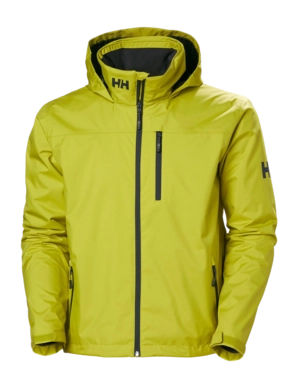 Helly Hansen Crew Hooded Midlayer Jacket Herren Bright Moss