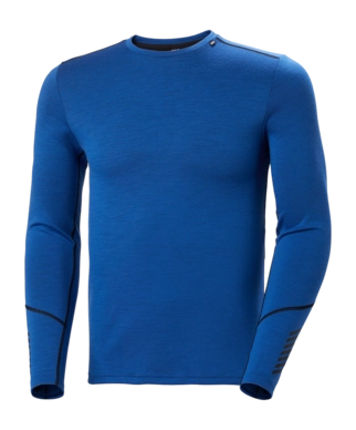Undershirt Helly Hansen Men Lifa Merino Midweight Crew Cobalt 2.0