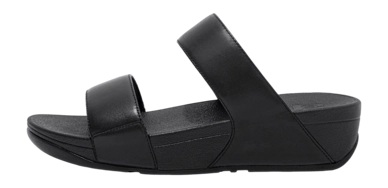 FitFlop Women Lulu Slide Leather All Black 23