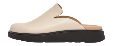FitFlop Women Gen-Ff Leather Stone Beige Mix