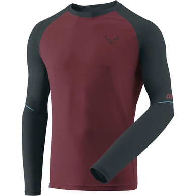 Langarmshirt Dynafit Alpine Pro M L/S Tee Herren Burgundy 3010