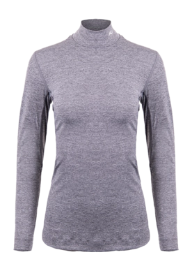 Unterhemd KJUS Base Layer Turtleneck Damen Steel Grey