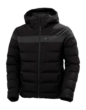 Ski Jacket Helly Hansen Men Bossanova Puffy Jacket Black