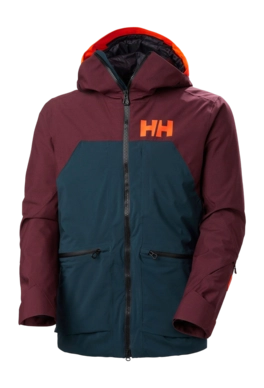 Ski Jacket Helly Hansen Men Straightline Lifaloft 2.0 Jacket Midnight