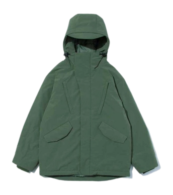 Jacket Gramicci by F/CE Unisex Military Padding Blouson Olive